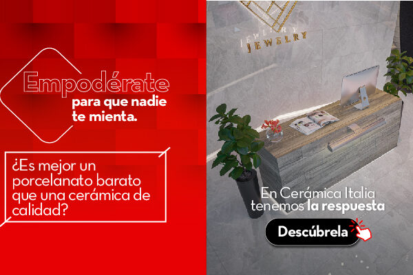 ¿Es mejor un porcelanato barato que una cerámica de calidad