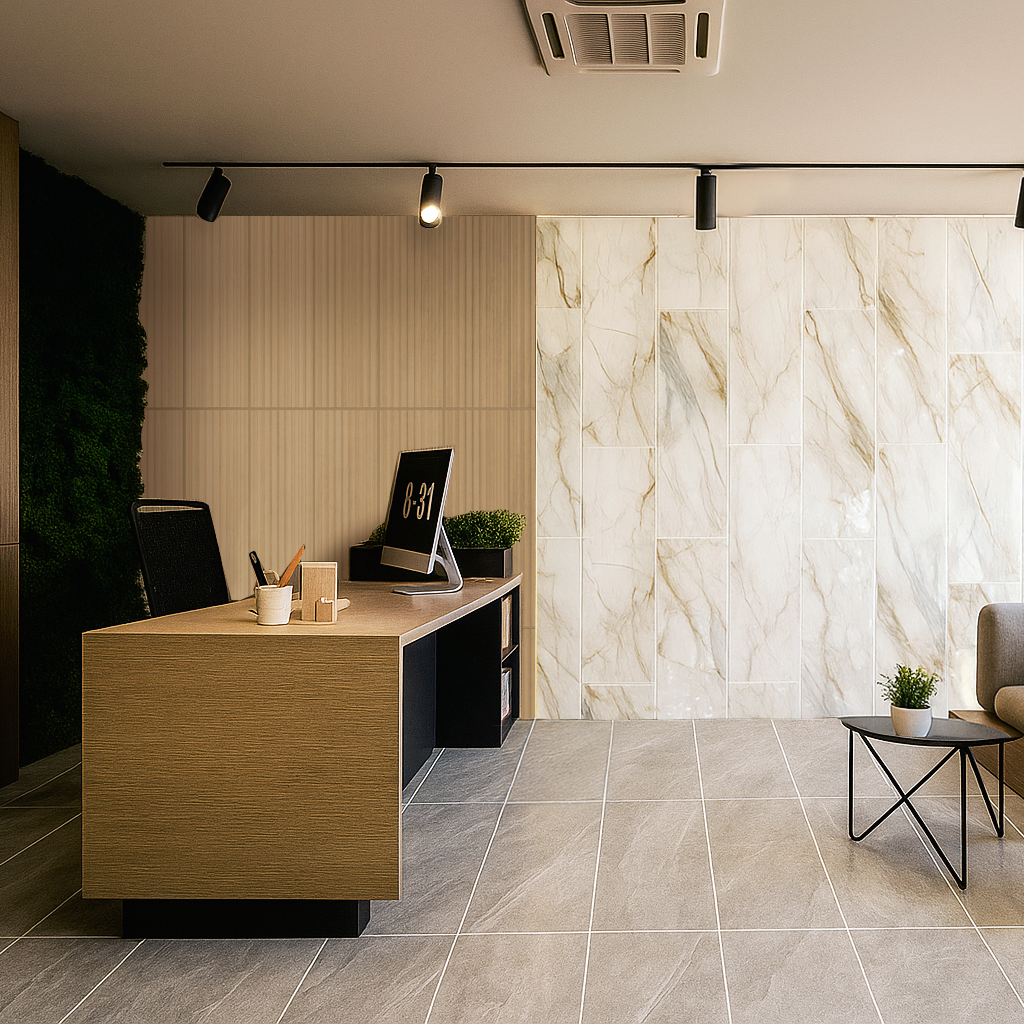 Tres lugares-oficina-ambientes-lenguaje de diseño-verticale-espacios