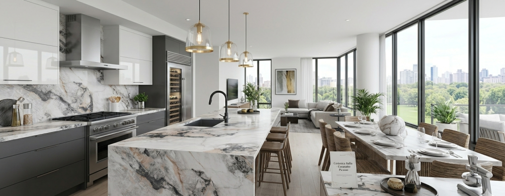 cocina con ceranatto