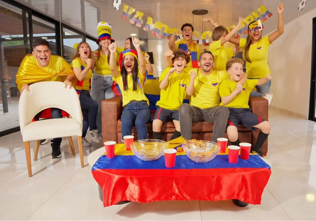 Piso resistente en zona social con alto tráfico