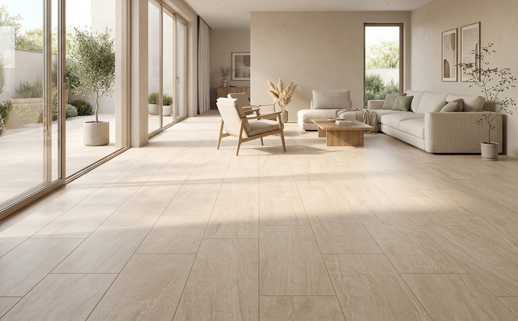 Diseño italiano y naturaleza en espacio contemporáneo